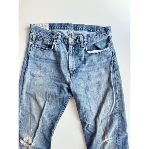 Men's POLO RALPH LAUREN Cortlandt 300 Elkhorn Straight Leg Jeans, Size 34/30 - Picture 2 of 16